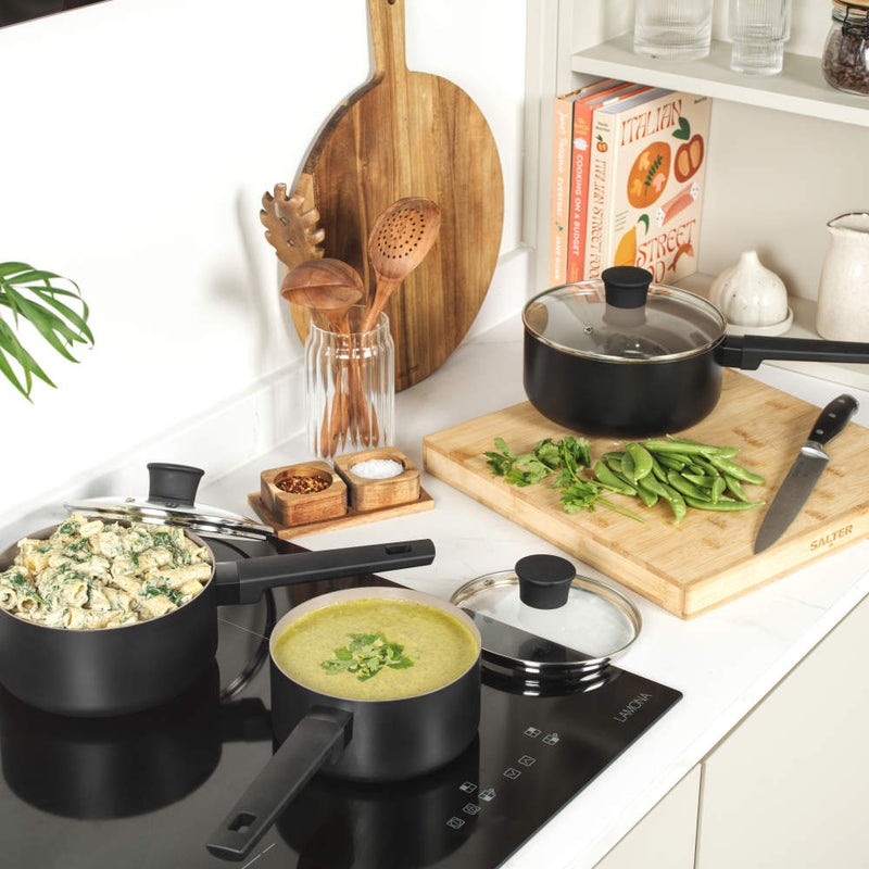 Salter BW12878EU7 Ceramic 18cm Saucepan