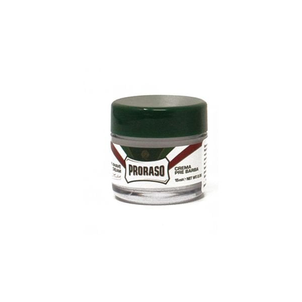 Proraso Green Line Pre-Shave Cream Gaivinantis kremas prieš skutimąsi
