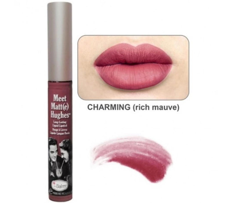 theBalm Meet Matt(E) Hughes Lūpų Dažai 7.4 ml - Charming Rich Mauve