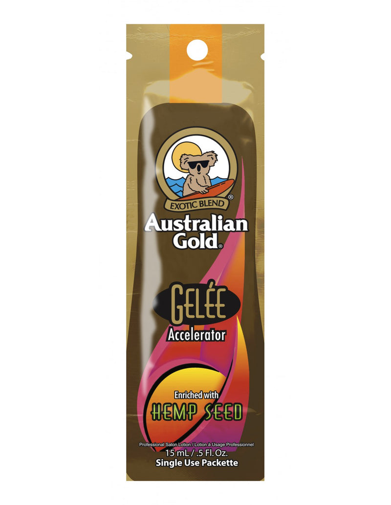 Australian Gold Gelee w/ Hemp Accelerator 15ml - крем для загара в солярии