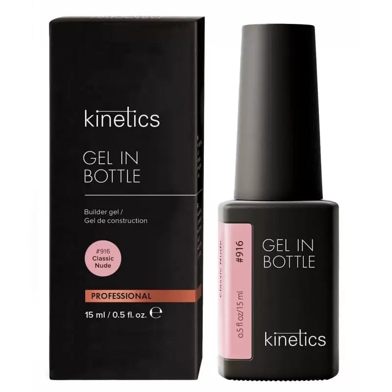 Гель для наращивания ногтей Kinetics Gel in Bottle Classic Nude 916 KGIBCN15, 15 мл