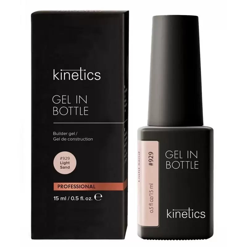 Гель для наращивания ногтей Kinetics Gel in Bottle Light Sand 929 KGIBLS15, 15 мл