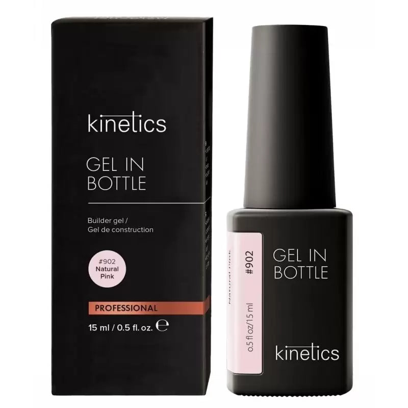 Gelis nagų priauginimui Kinetics Gel in Bottle Natural Pink 902 KGIBNP15, 15 ml