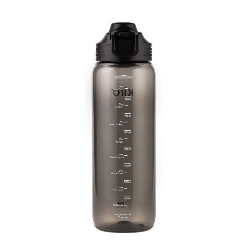 Drinkware Kiro KI1102BL, 1000 ml, with measuring scale, gray