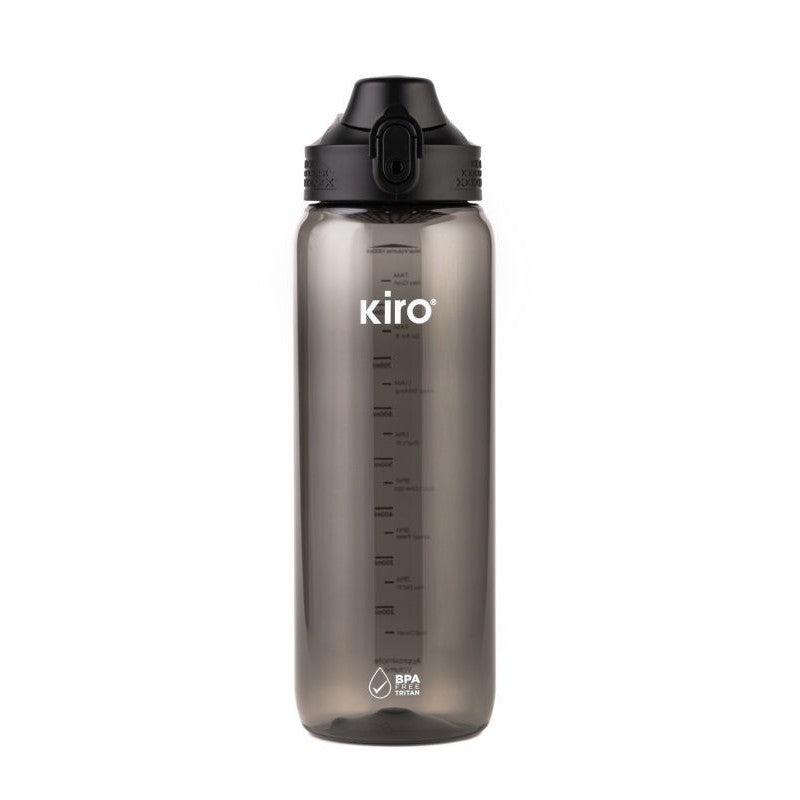 Drinkware Kiro KI1102BL, 1000 ml, with measuring scale, gray