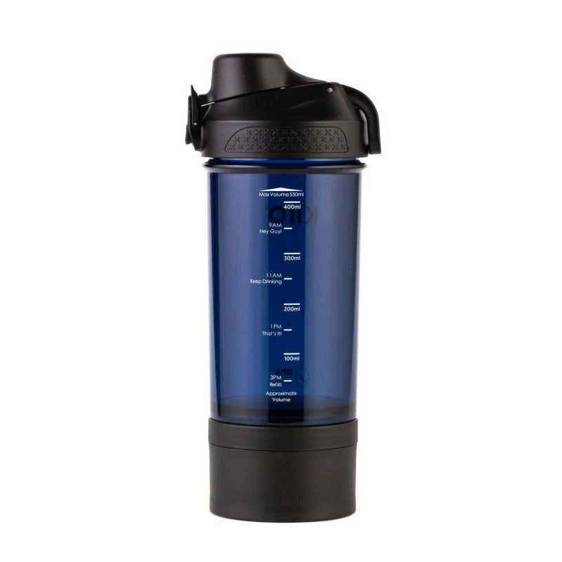 Shaker Kiro KI1109B, 550 ml, for whipping cocktails, blue