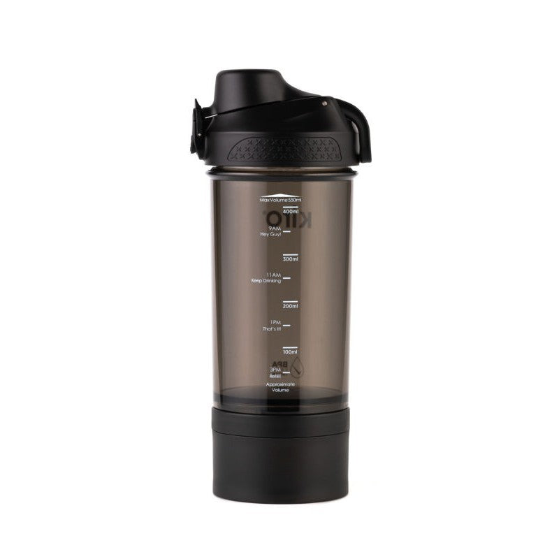 Shaker Kiro KI1109BL, 550 ml, for whipping cocktails, black color