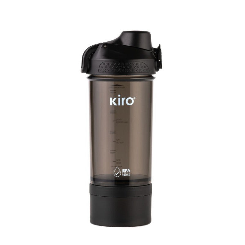 Shaker Kiro KI1109BL, 550 ml, for whipping cocktails, black color