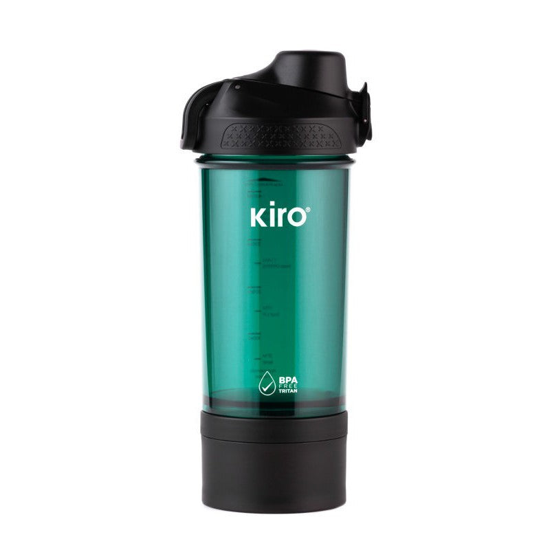 Shaker Kiro KI1109GR, 550 ml, for whipping cocktails, green