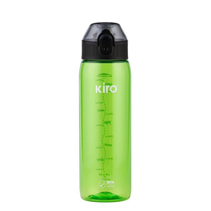 Drinkware Kiro KI4104GR, 600 ml, with measuring scale, green
