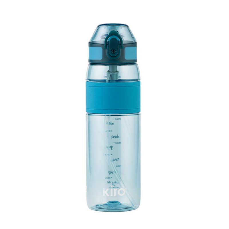 Drinkware Kiro KI4106GB, 600 ml, with measuring scale, blue