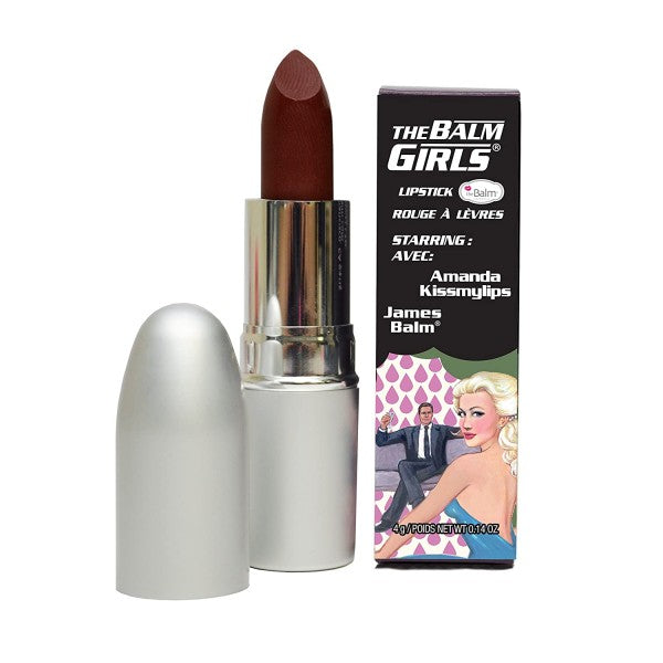 The Balm Girls Amanda Kissmylip Sheer Maroon Berry Lipstick, 4g 