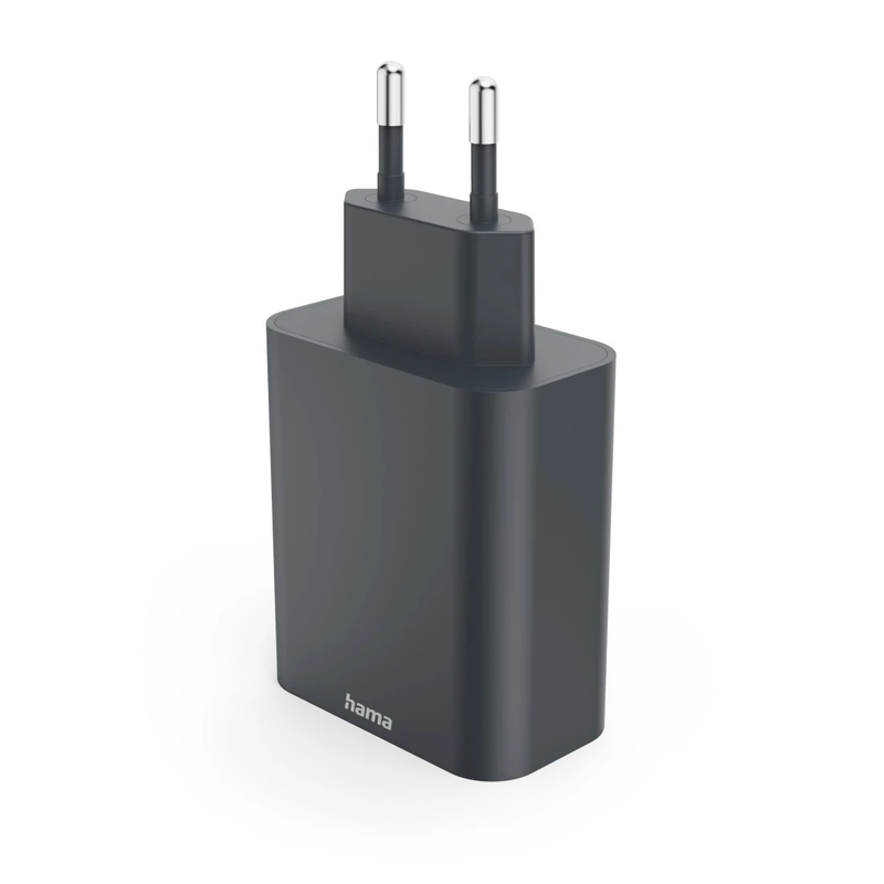 Hama 00086444 45W USB-C, USB-A  Charger PD Black
