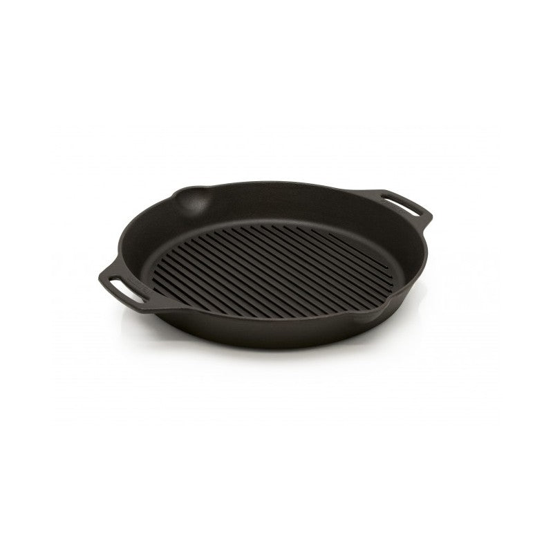 Fluted cast iron frying pan without handle Petromax 30/35cm: Size - 35cm