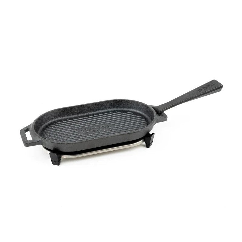 Ooni Grizzler Fluted Cast Iron Frying Pan