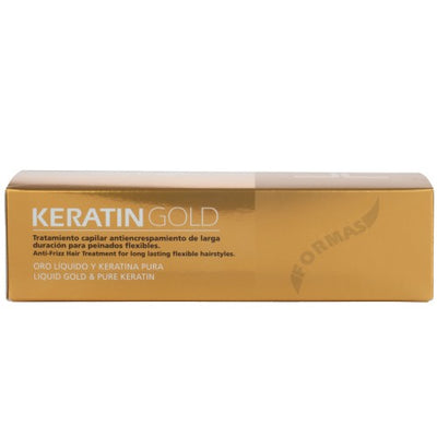 Кератин Formas Gold TAHE, восстанавливающий структуру поврежденных капилляров волос и придающий объем, 10х10 мл