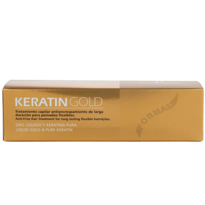 Keratin Formas Gold TAHE, which restores the structure of damaged hair capillaries and gives volume, 10×10 ml