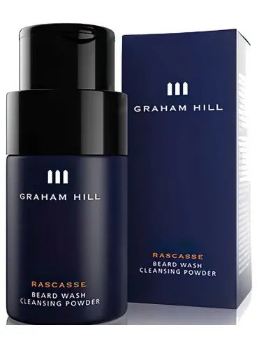 Graham Hill RASCASSE Face & Beard Wash Cleansing Powder Barzdos ir veido prausiklis 40 g