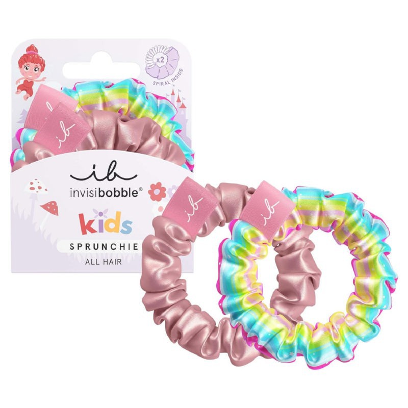 Hair bands Invisibobble Kids Sprunchie Too Good to Be Blue, IB-SPKIDS-PA-3-1001, 2 pcs.