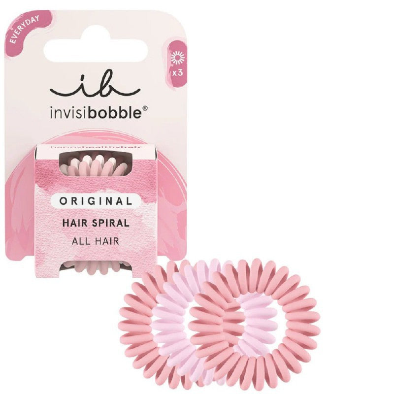 Rubber bands for hair Invisibobble Original The Pinks, IB-OR-PA-3-1005, 3 pcs.