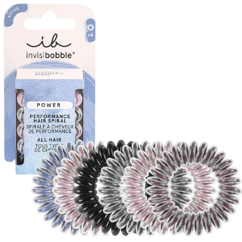 Rubber bands for hair Invisibobble Power Be Visible, IB-PO-PA-3-1005, 6 pcs.