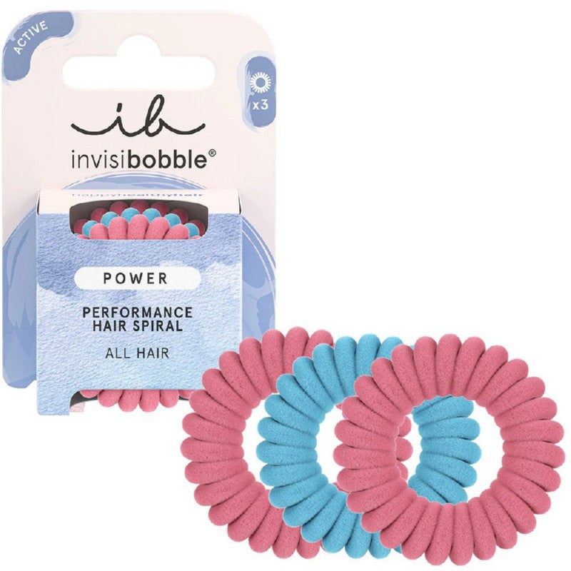 Rubber bands for hair Invisibobble Power Rose and Ice, IB-PO-PA-3-1003, 3 pcs.
