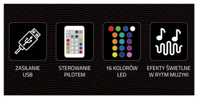 Manta SNL58RGB Stile Neon Light FLAME