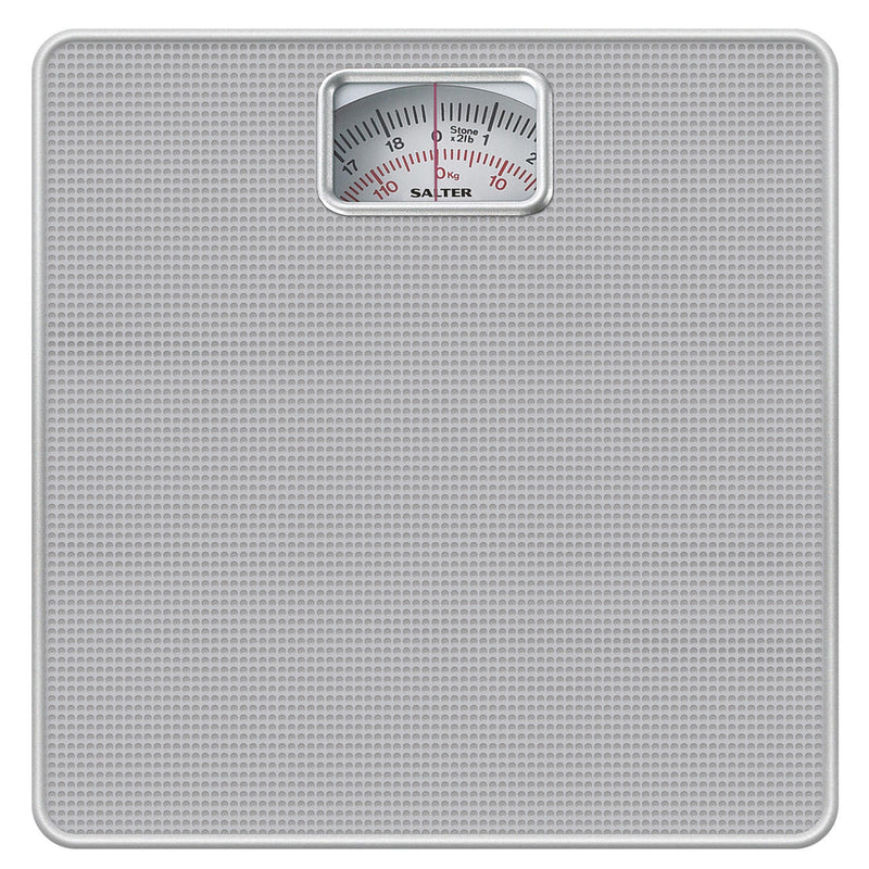 Salter 433 SFEU12 Mechanical Bathroom Scale Silver