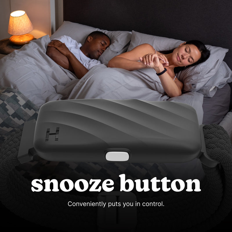 Homedics  SS-WB100BK-WW WakeBand, Your Silent Alarm, Black