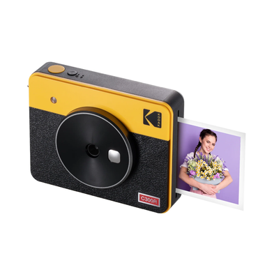 Kodak Mini Shot 3 Square Retro Мгновенная камера и принтер, желтый