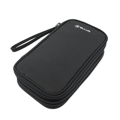 Tellur Universal travel cable organizer Black