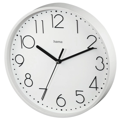 Hama 00186387 PG-220 Wall Clock White