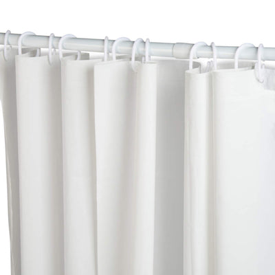 Beldray LA028268PUFFEU7 Antibac Shower Curtain White