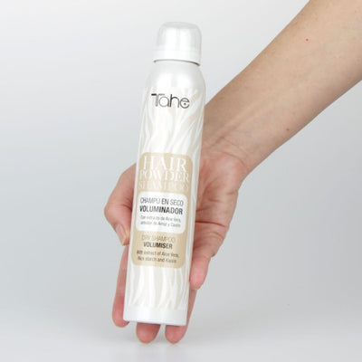 Apimties suteikiantis sausas plaukų šampūnas TAHE, 200 ml.