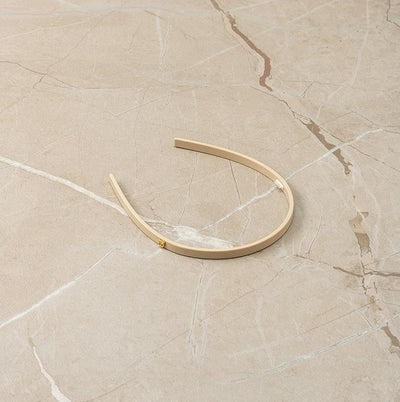 BALMAIN HAIR peavõru beez / Limited Edition Acetate Headband Small Beige +DOVANA BALMAIN PLAUKŲ DULKSNA 50 ML