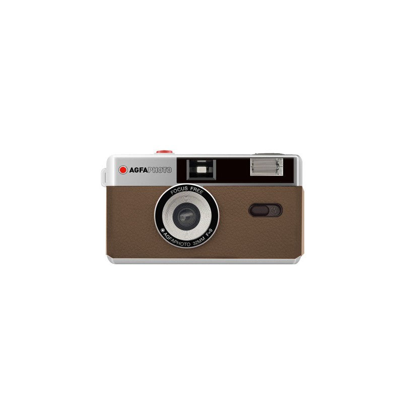 Аналоговая камера AgfaPhoto 35 мм, коричневая