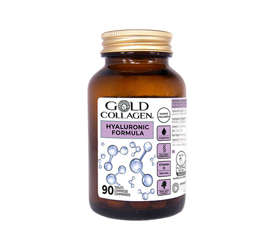 Gold Collagen HYALURONIC FORMULA (maisto papildas/tabletės)