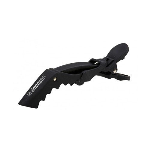 HH Simonsen Crocodile segtukai 4 vnt. Black