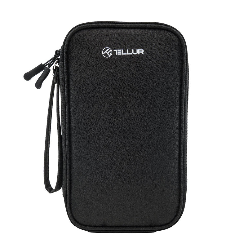 Tellur Universal travel cable organiser Black