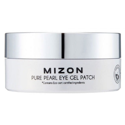 Гидрогелевые подушечки для глаз с белыми жемчужинами Mizon Pure Pearl Eye Gel Patch MIZ0313090005, 60 подушечек