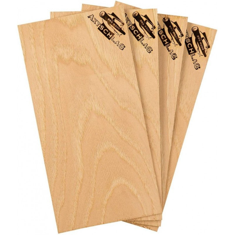 Доски из древесины гикори М 4 шт. Удар топора