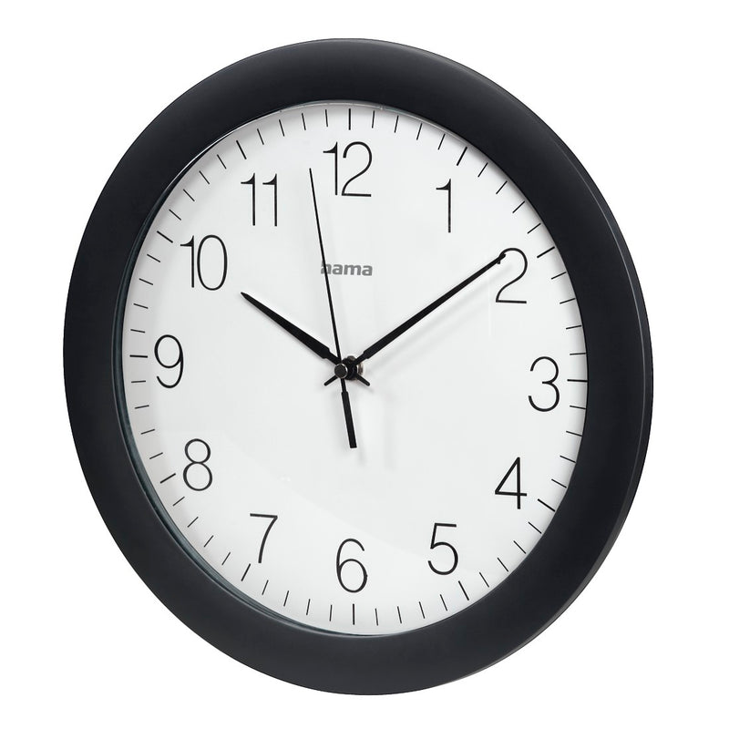 Hama 00186336 PG-300 Wall Clock Black