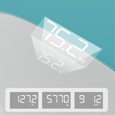 Homedics SCL-B125-SV3R Essential Body Weight Scale