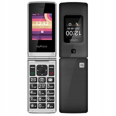 MyPhone Tango LTE Dual, черный/серебристый