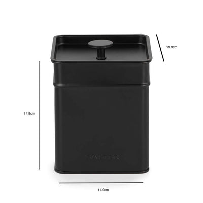 Salter BW126141EU7 Kuro 4-Piece Bread Bin & Canister Set
