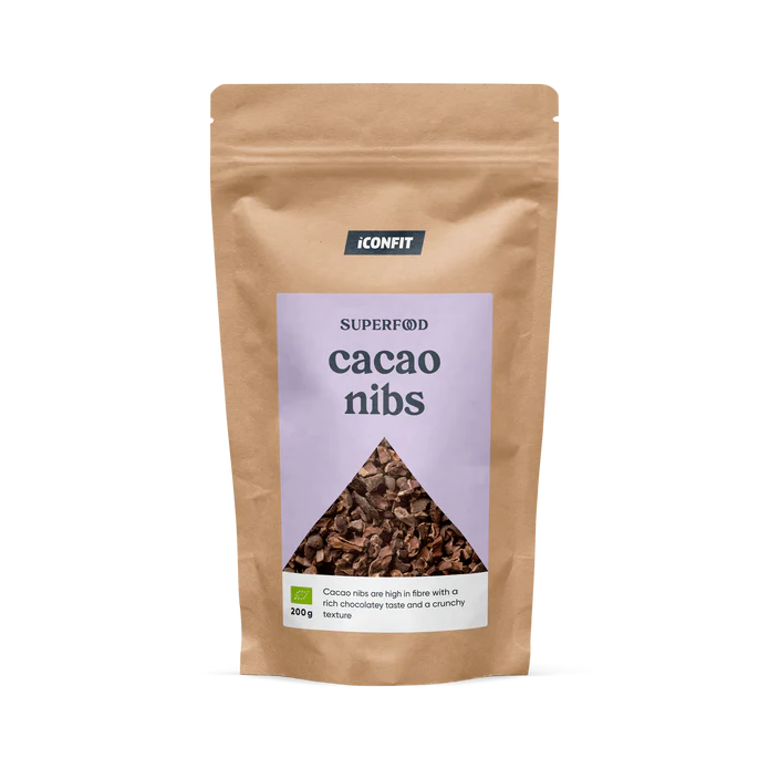 ICONFIT органические сырые какао-бобы (200 г)