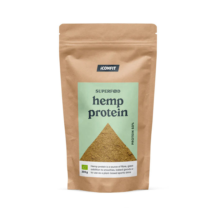 ICONFIT Organic Hemp Protein 50% (200g)
