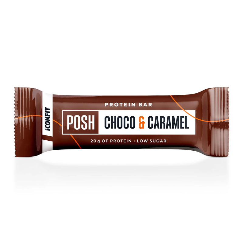 ICONFIT POSH baltyminiai batonėliai (55g) - "Choco&Caramel"