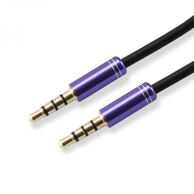 Sbox 3535-1.5U AUX-кабель 3,5–3,5 мм сливово-фиолетовый 
