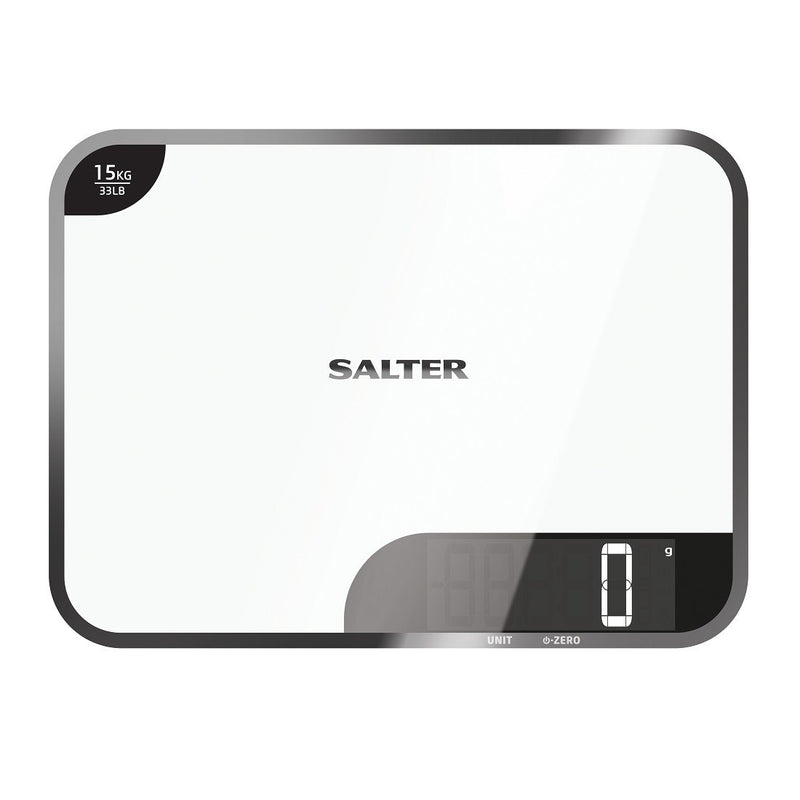 Salter 1079 WHDReu16 15kg Max Chopping Board Digital Kitchen Scale - White